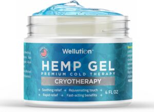 High-Strength Hemp Cryotherapy Gel – Soothes Feet, Knees, Back