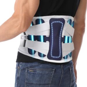 Back Brace for Lower Back Pain Relief from Herniated Disc, Sciatica & Scoliosis